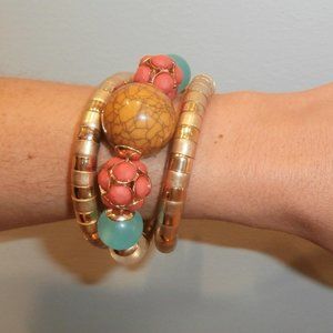 Multi Colored Wrap Bracelet - New